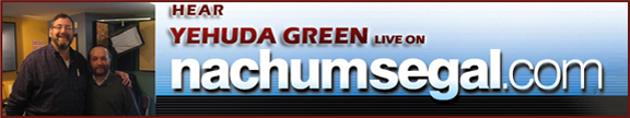 Hear Yehuda Green's Interview with Nachum Segal